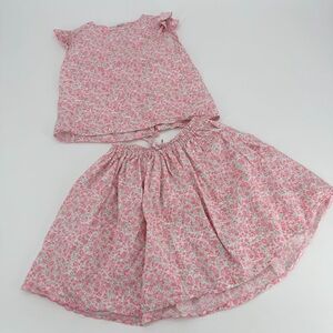 Edgehill Collection Floral Skirt Set Spring Kids 6 6X